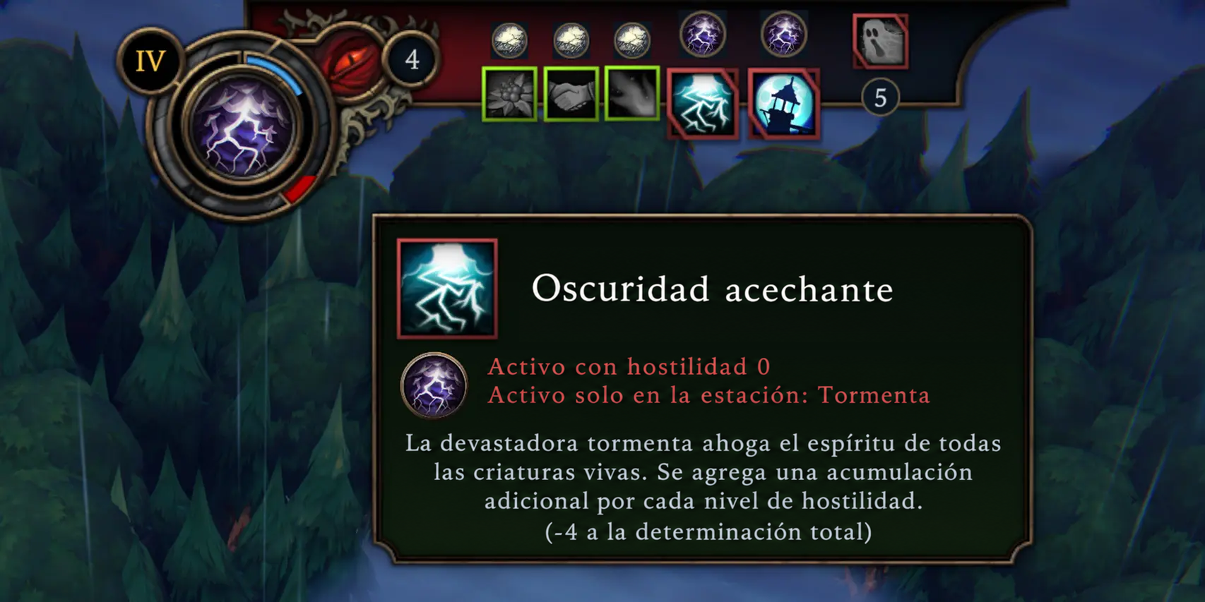 Hostilidad del bosque